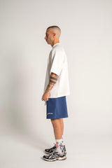 White “Love Ur Self” Boxy Tee