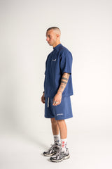 Dark Navy “Love Ur Self” Boxy Tee